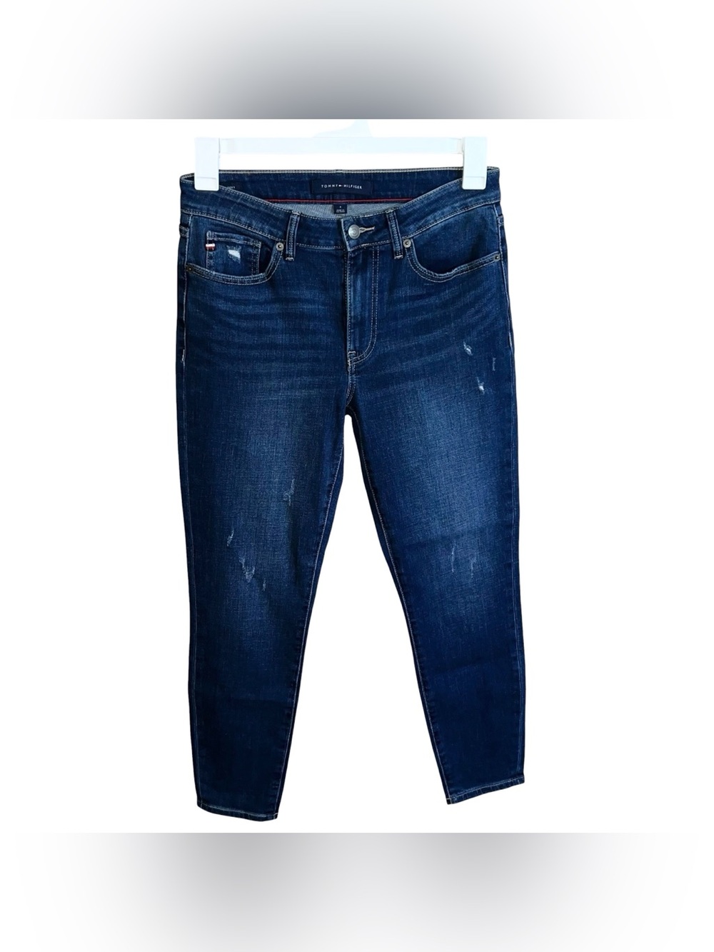 Tommy Hilfiger Tribeca Skinny Jeans Women’s 4 Blue 30x27